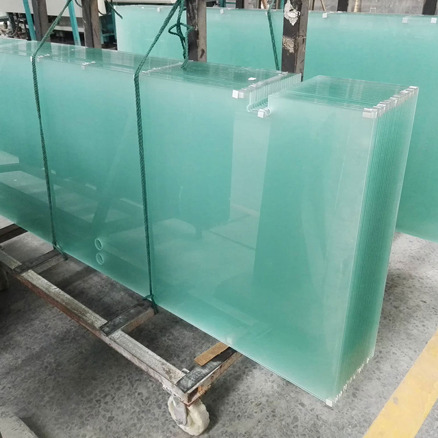 Acid Etched Frosted Tempered Glass