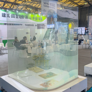 J-shaped,V Shaped, L-shaped,U-shaped Curved Tempered Glass