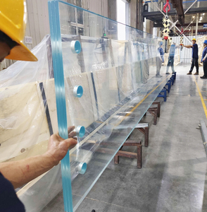  Large Size Extra Clear SGP Laminated Glass 