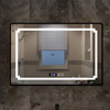 Rectangle Shape Metal Frame LED Bathroom Mirror