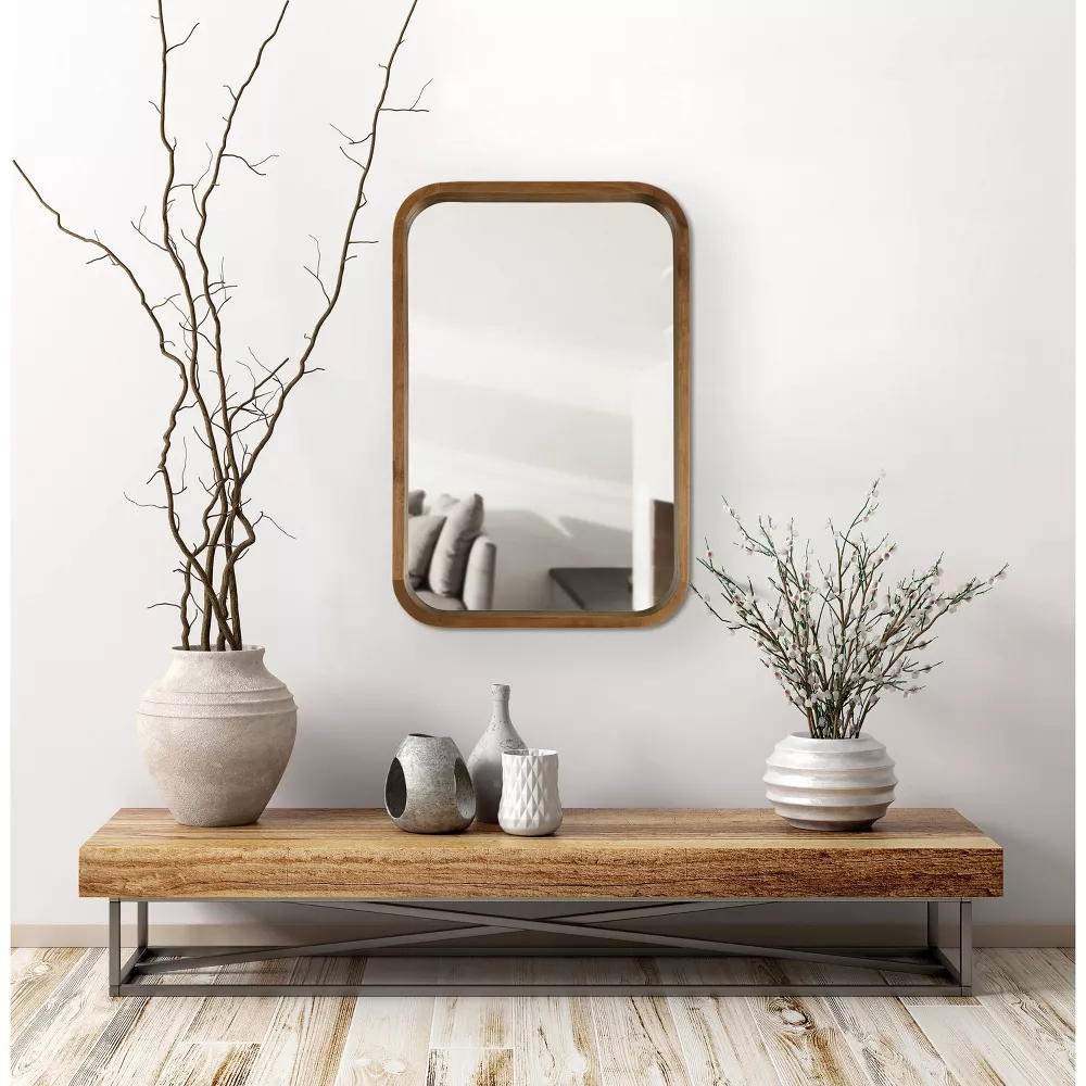 Wooden Framed Mirror