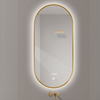 Rectangle Shape Metal Frame LED Bathroom Mirror