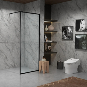 Frameless Glass Shower Screen with 8mm 10mm Thick Glass 