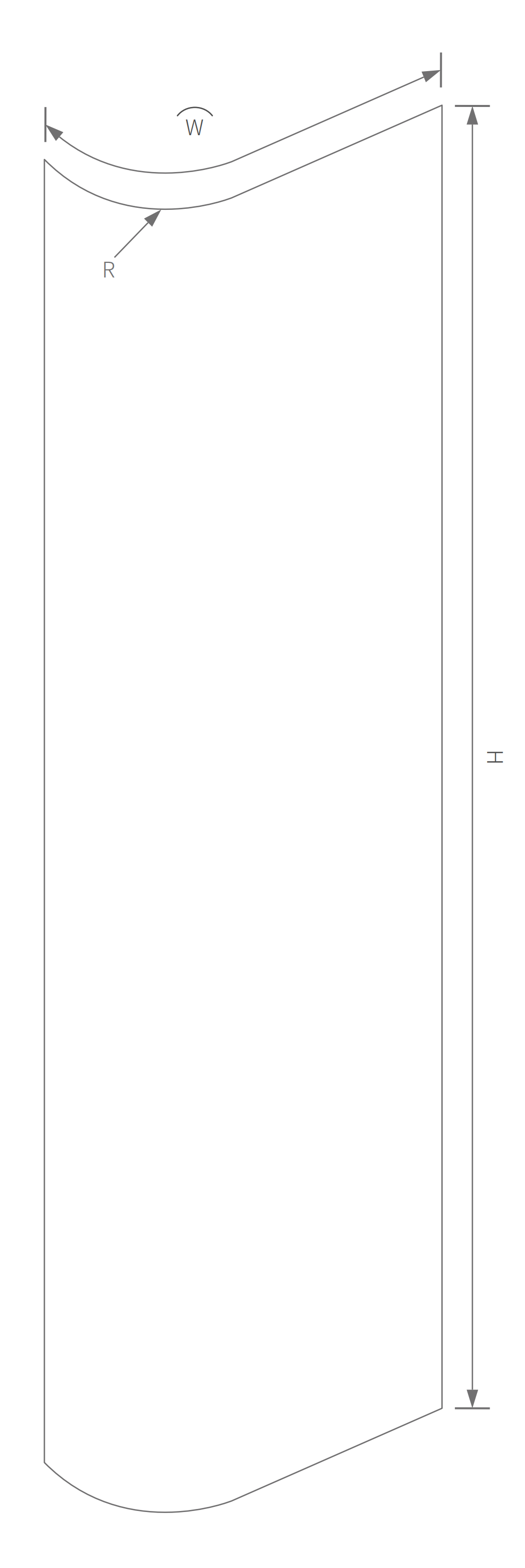 J-shaped,V Shaped, L-shaped,U-shaped Curved Tempered Glass