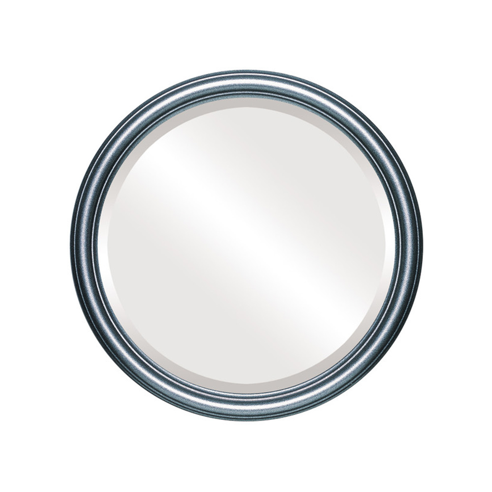 Antique Round Oval Shape Plastic PS PP Frame Bathroom Wall Mirror