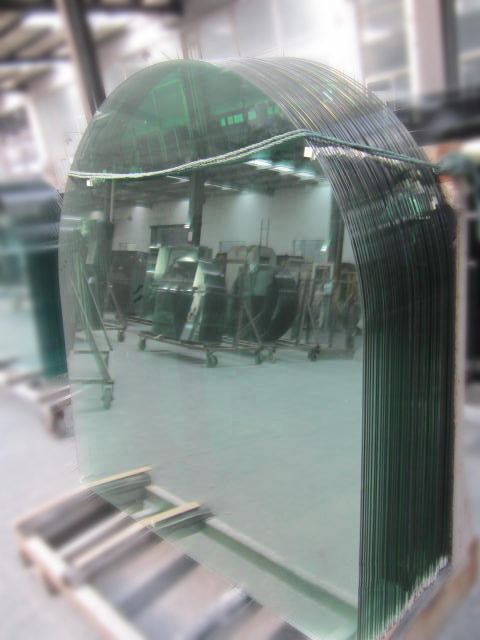 Glass Fireplace Pad(for Wood Fireplace)-3D Geometric Shapes