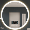 Round Shape Front Light Backlit Bathroom LED Mirror with Magnify